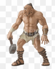 Download Hd Cyclops Fantasy Figure - Cyclops Greek Mythology Cyclops Greek Mythology Png,Cyclops Png