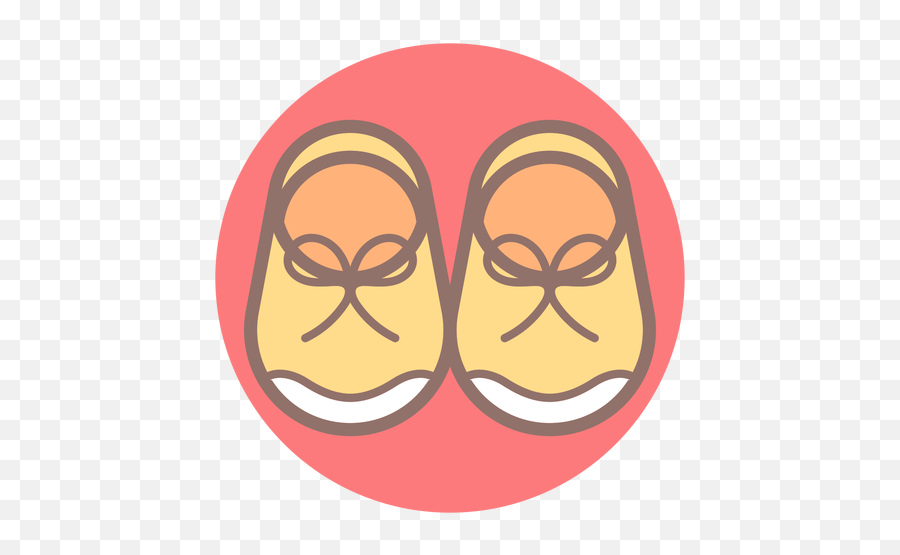Baby Shoes Circle Icon - Mark Png,Baby Shoes Png
