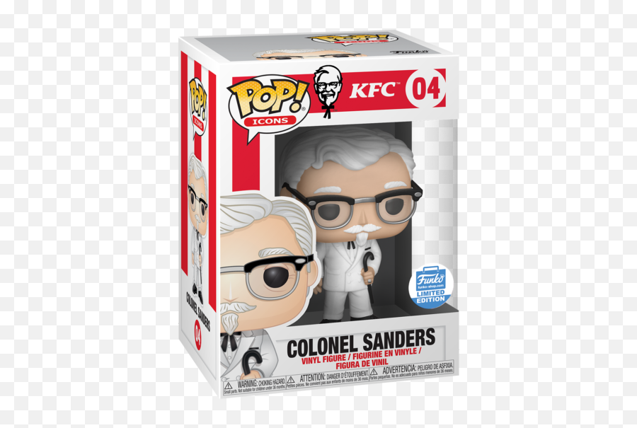 Funko Pop Shop Colonel Sanders With - Gold Colonel Sanders Funko Pop Png,Colonel Sanders Png