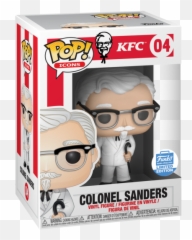 Funko Pop Shop Colonel Sanders With - Gold Colonel Sanders Funko Pop Png,Colonel Sanders Png