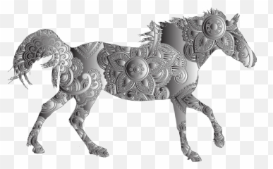Download Horse Paint Miniature American Arabian Mustang - American Paint Horse Png,Mustang Logo Clipart