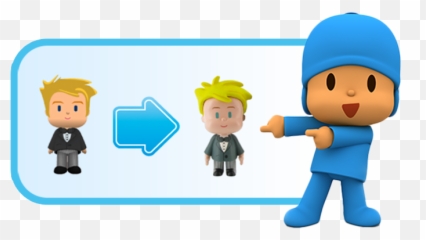 Pocoyize Yourself Custom Caricatures And Avatars - New Pocoyo Characters Png,Pocoyo Png