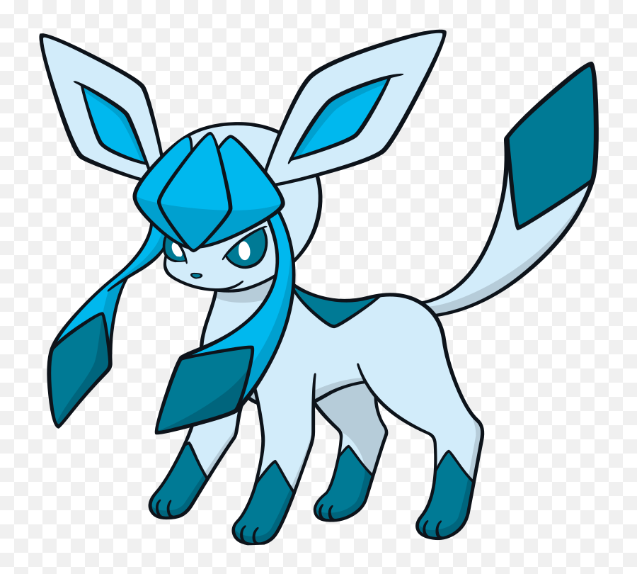Glaceon Official Artwork Gallery - Glaceon Pokemon Dream World Png,Glaceon Transparent