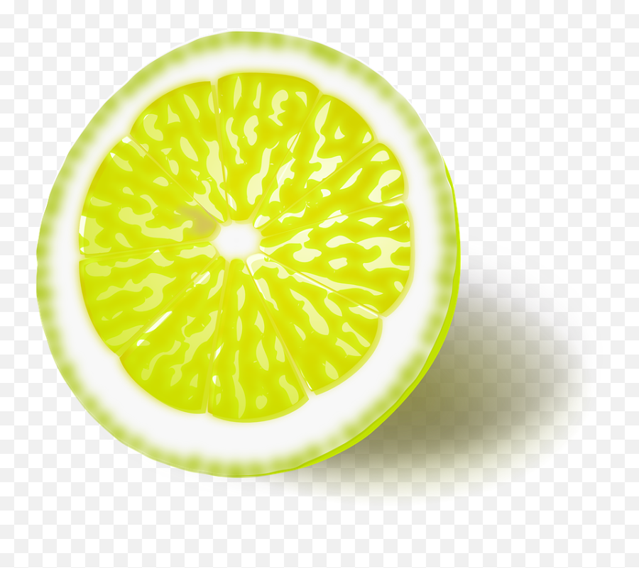 Lemon Citrus Yellow - Free Vector Graphic On Pixabay Clip Art Png,Lime Slice Png