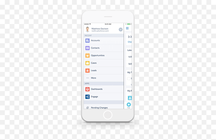 Manage Your Crm Data - Iphone Png,Salesforce1 Icon