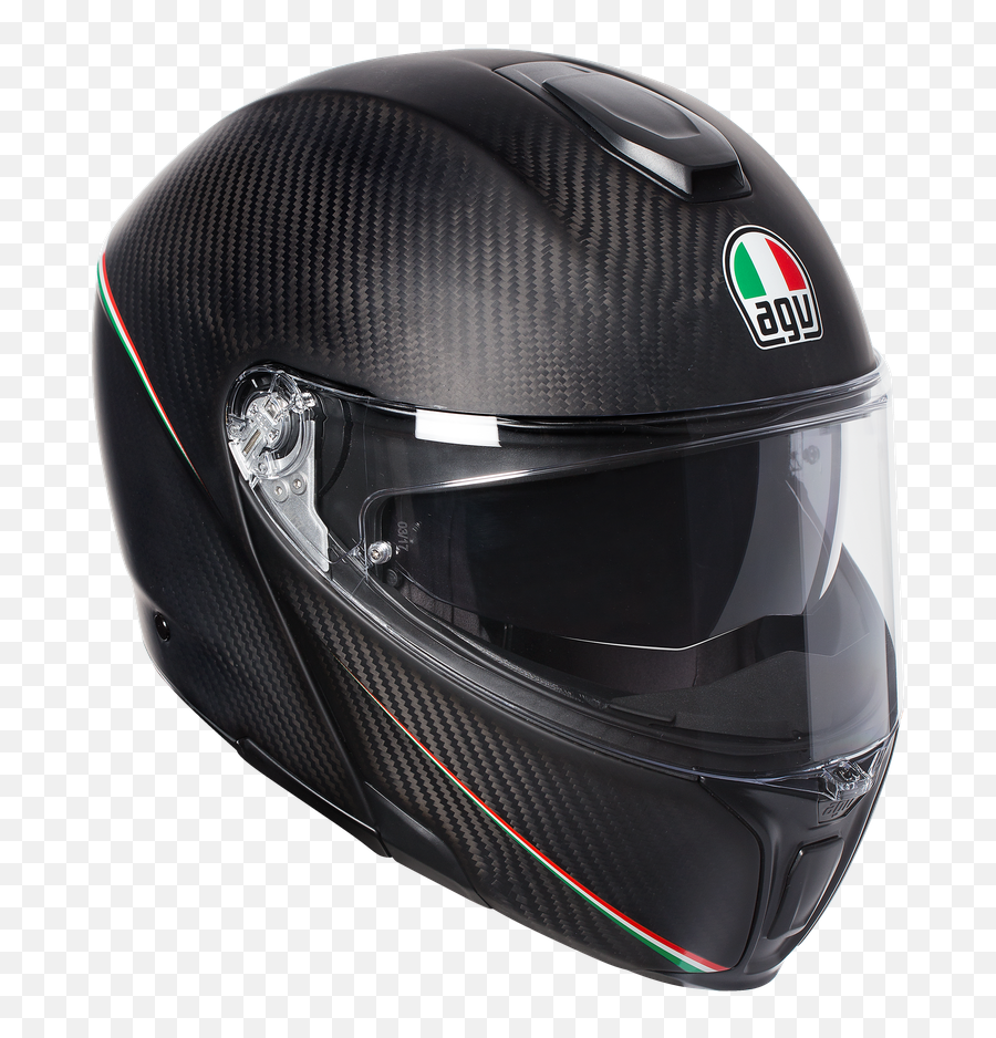 Agv Sportmodular Tri Color Matte Carbon - Helmet Full Face Carbon Png,Icon Airframe Visor