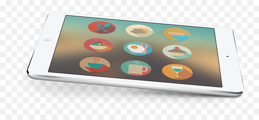 Flat Food Icons - Oxygenna Web Design Technology Applications Png,Food Icon Sets