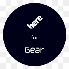 Smart Watch Samsung Gear - Here Maps png