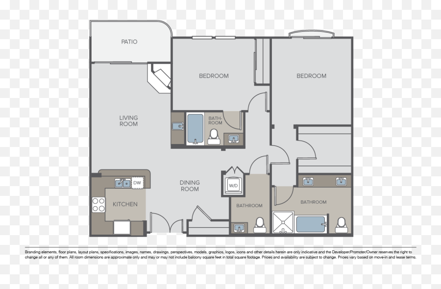 Floor Plans U0026 Pricing Allegro Apartments For Rent Essex - Solid Png,Allegro Icon