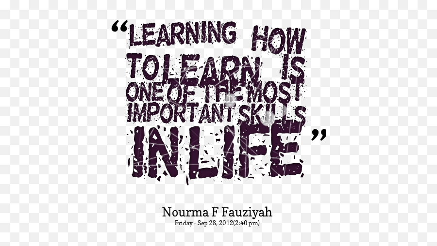 Learning How To Learn Is The New Black - Learning To Learn Quotes Png,Learn Png