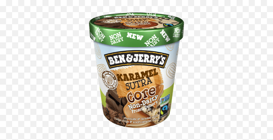 Ben U0026 Jerryu0027s Non - Dairy Karamel Sutra Core Pint 1 Count Dairy Free Ben And Png,Almonds Icon