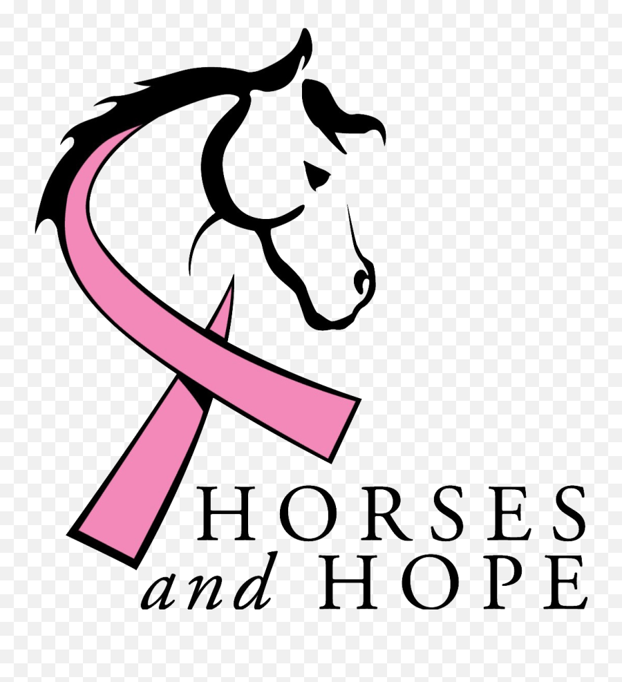 Horses And Hope Logo - Breast Cancer Ribbon Horse Png,Horse Icon