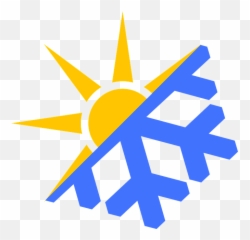 Cold Crhistmas Forecast Freeze Freezer Ice Meteorology - Weather Hot And Cold Png,A/c Icon