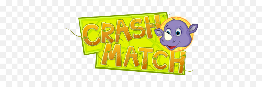 Crash Match Logo - Cartoon Png,Crash Png