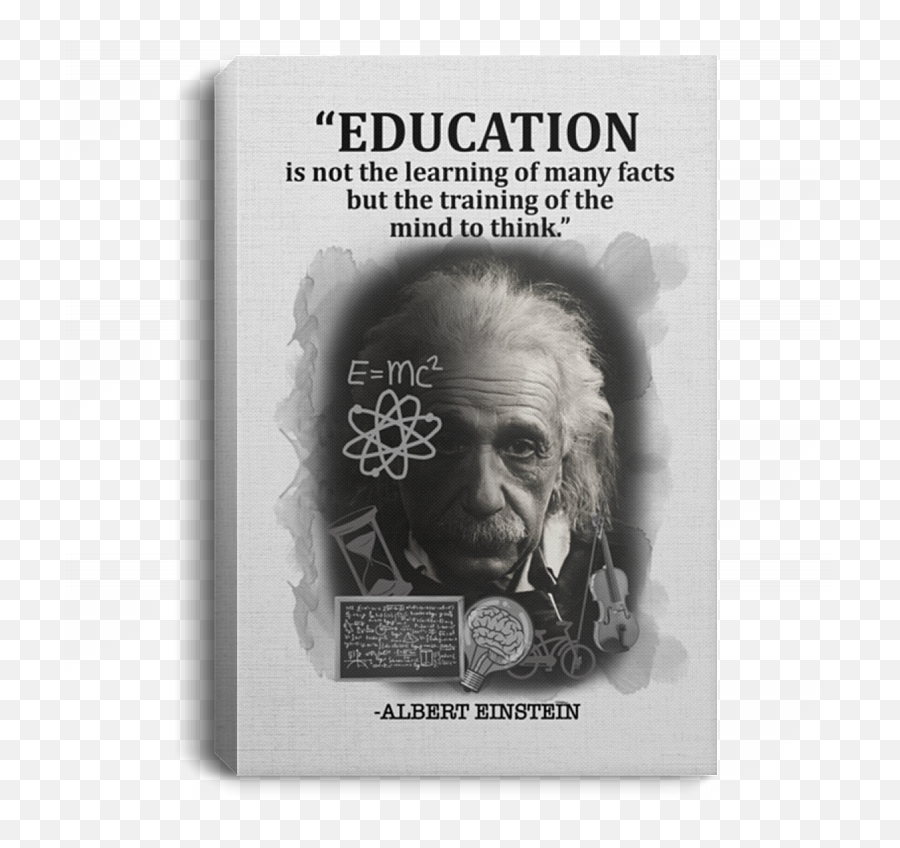 Albert Einstein Education Poster Is Not The - Lambda Alpha International Png,Albert Einstein Icon
