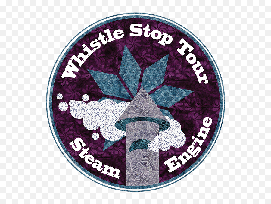 Steam Engine Whistle Stop Tour - Kathie Beltz Art Png,Steam Engine Icon