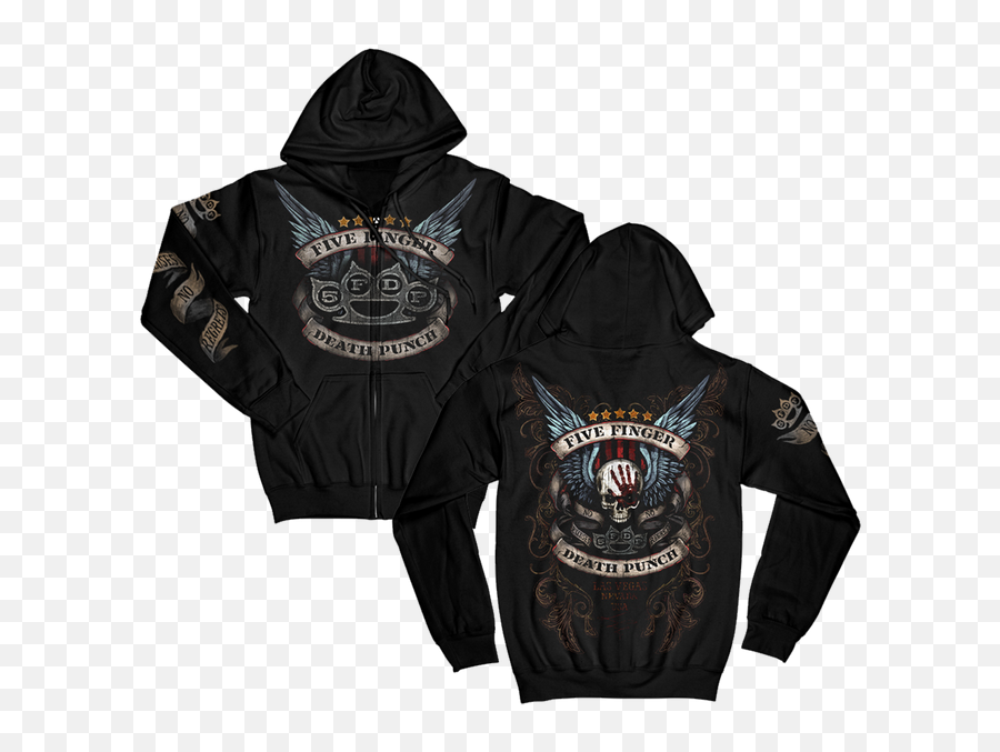 Everything U2013 Five Finger Death Punch - Five Finger Death Punch Hoodie White Png,Icon Merc Hero Leather Jacket