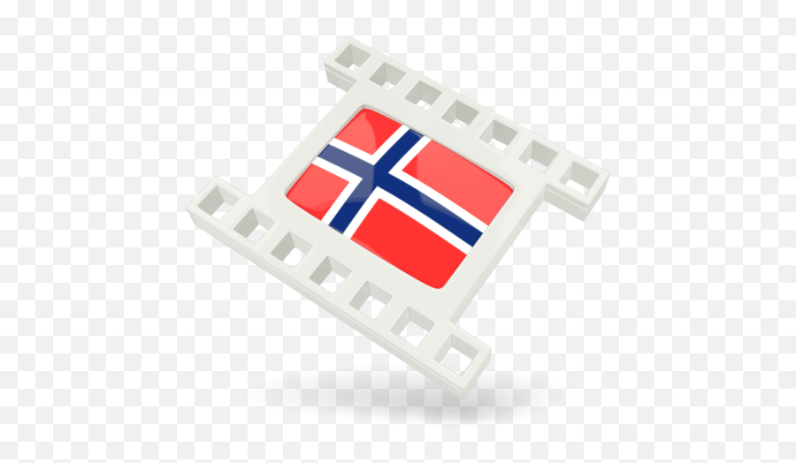 White Movie Icon Illustration Of Flag Norway Png Triumph