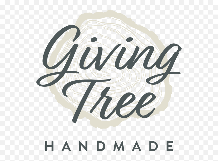 Giving Tree Handmade Png Black Logo