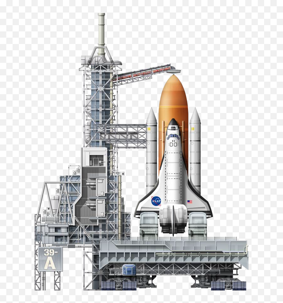 Space Shuttle Launch Png Clip Freeuse - Space Rocket Launcher Png,Space Shuttle Png