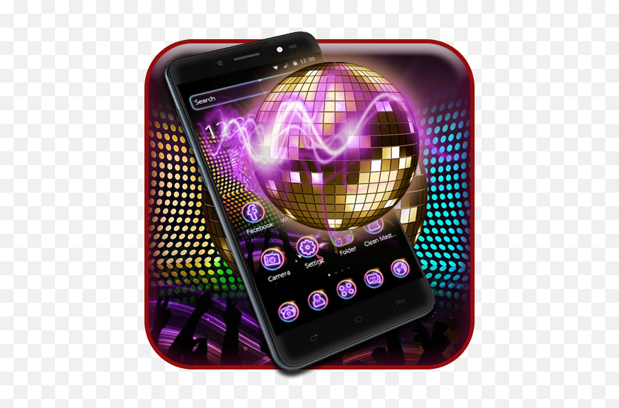 Amazoncom Disco Light Night Theme Appstore For Android - Smartphone Png,Disco Lights Png