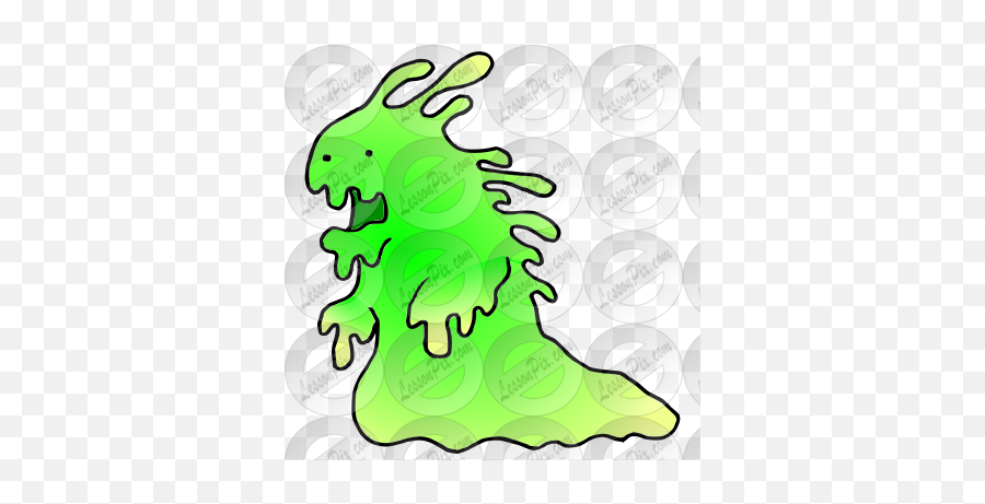 Slime Alien Picture For Classroom - Slime Outline Png,Slime Png