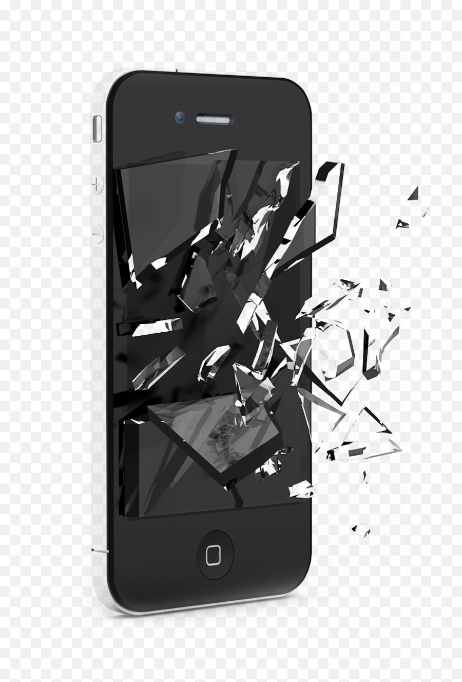 Download All Glass Iphone 8 - Mobile Phone Png,Broken Iphone Png
