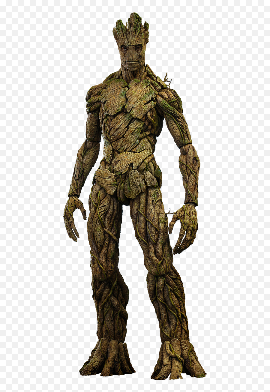 Hot Toys Groot Sixth Scale Figure - Big Groot Guardians Of The Galaxy Png,Groot Png