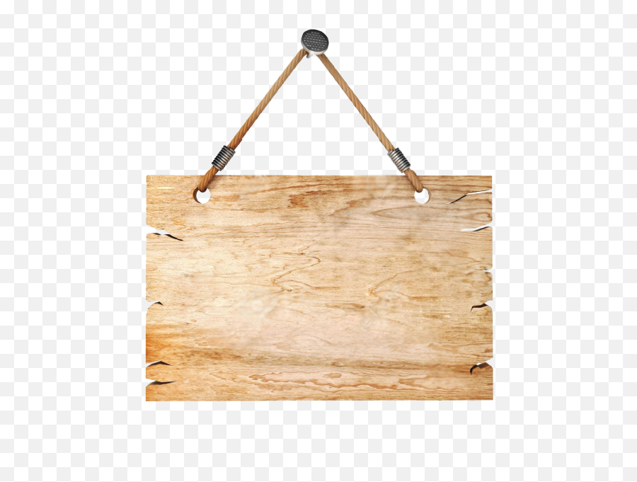Blank Wood Sign Png - Hanging Sign Png,Hanging Wood Sign Png