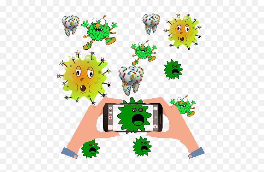 Kill Germs Camera Game - Imagenes De Biologia Animadas Png,Germs Png