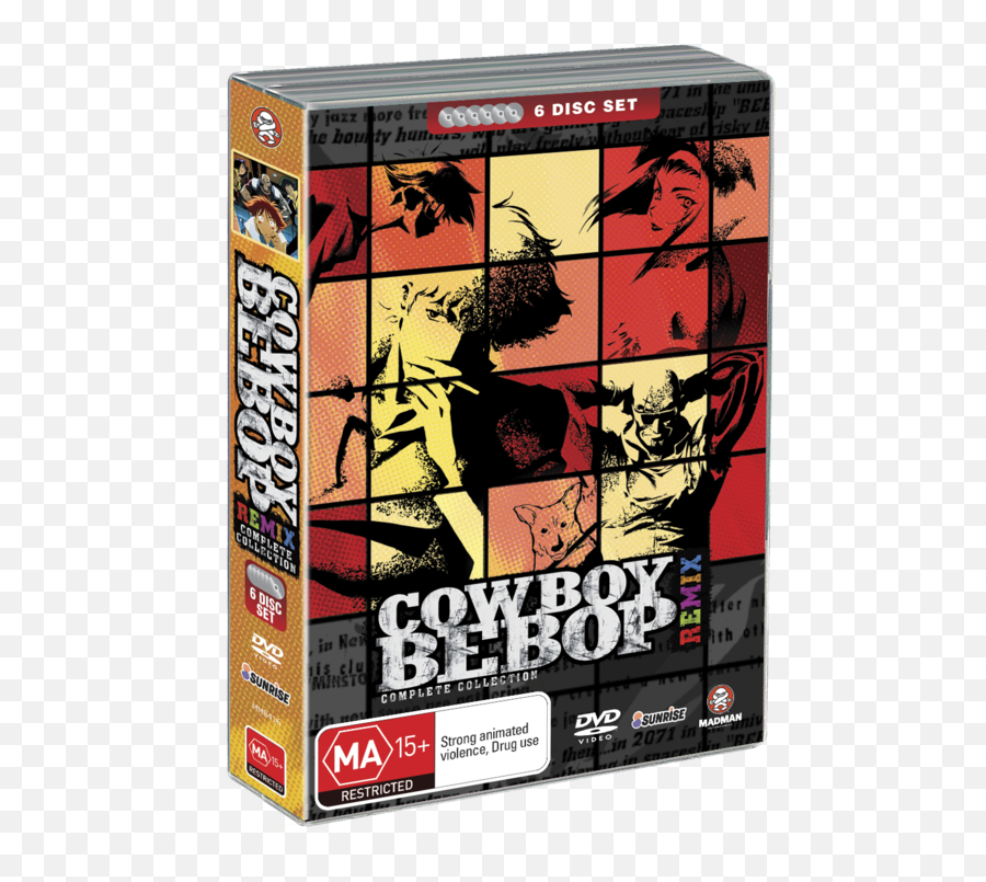 Cowboy Bebop Remix Complete Sessions - Dvd Cowboy Bebop The Complete Series Png,Cowboy Bebop Png