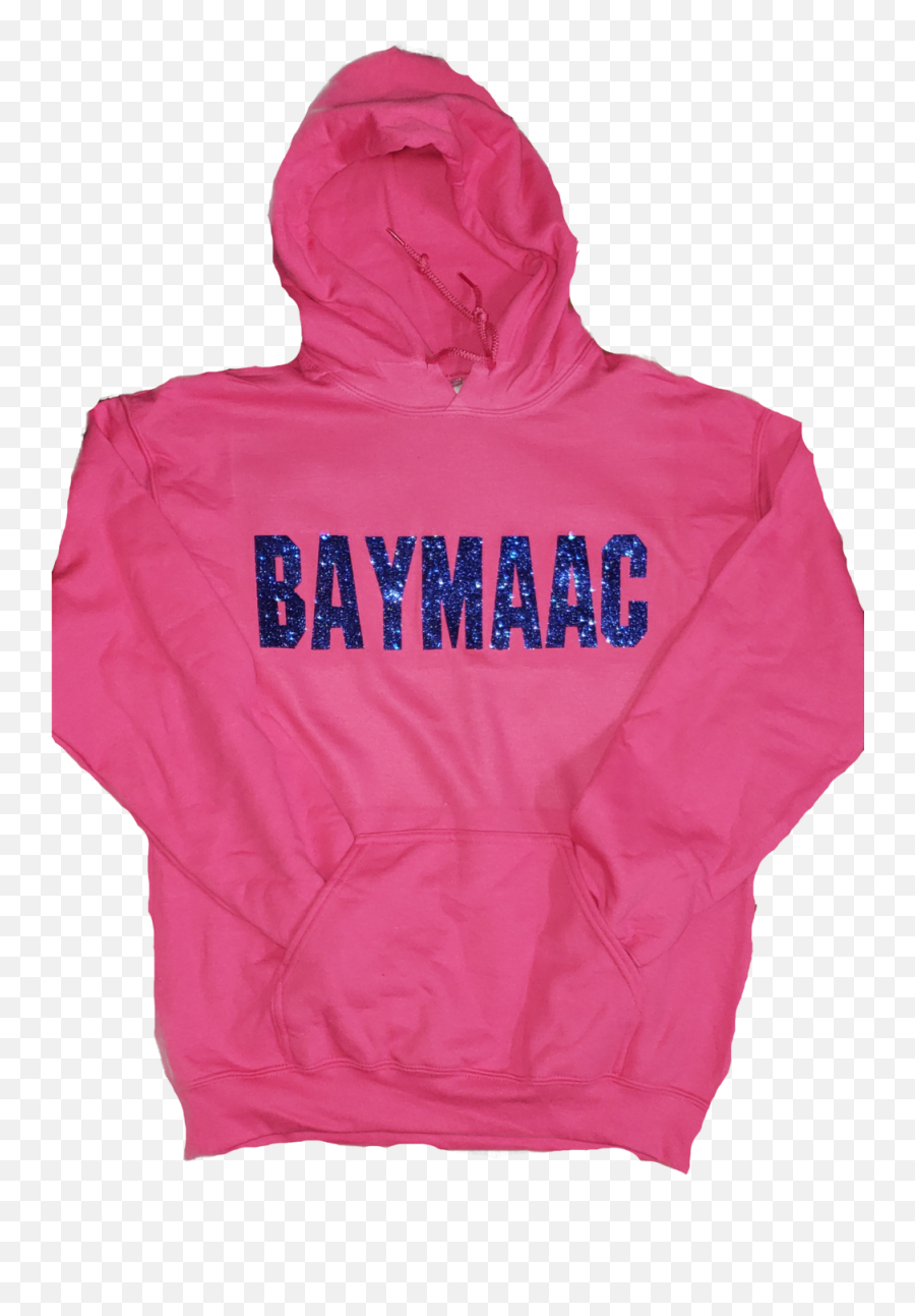 Baymaac Block Letter Pinkblue Glitter Hoodie U2014 Streetwear Png Blue