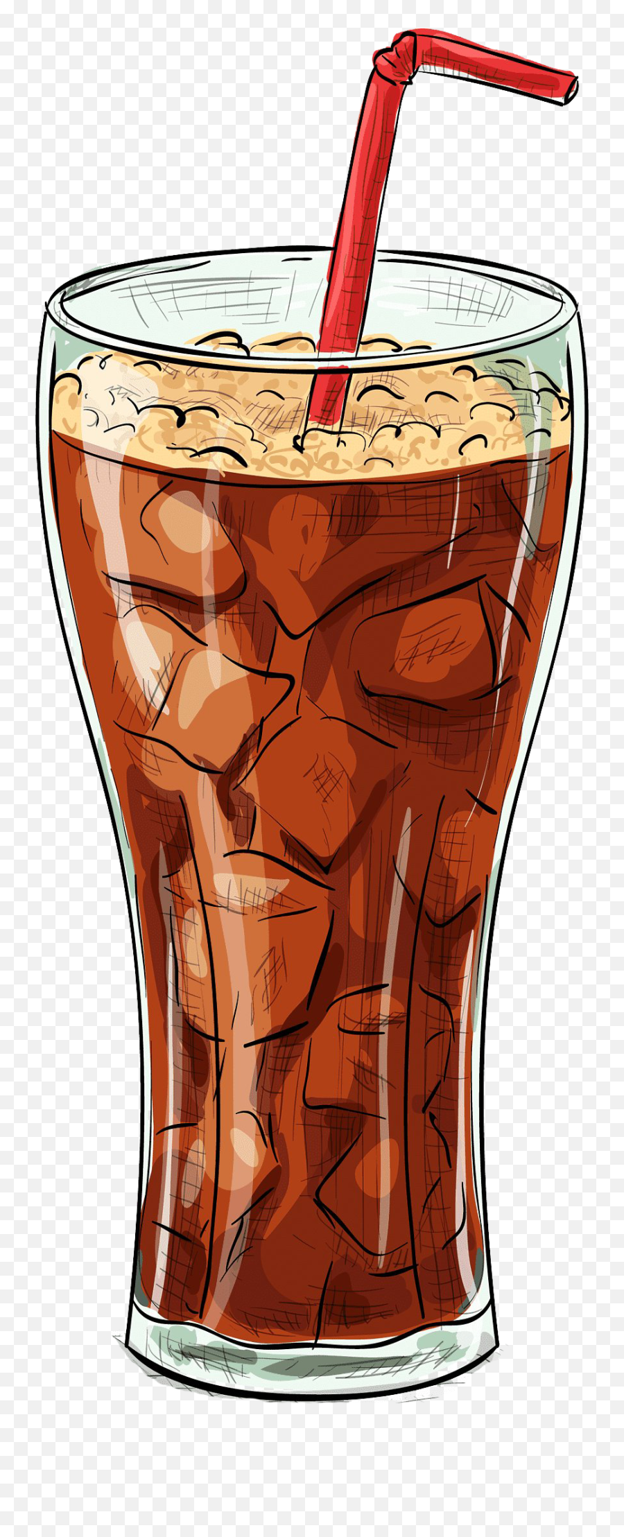 Coke Beverage Png All - Coca Cola Glass Drawing,Coke Png