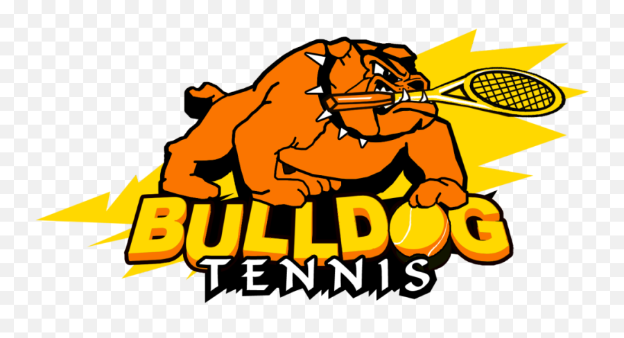 Bulldog Tennis Logo Photo By Preeteerp Photobucket - Clip Bulldog Tennis Png,Tennis Logo