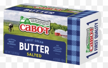 Salted Butter Cabot Creamery - Cabot Creamery Png,Butter Transparent