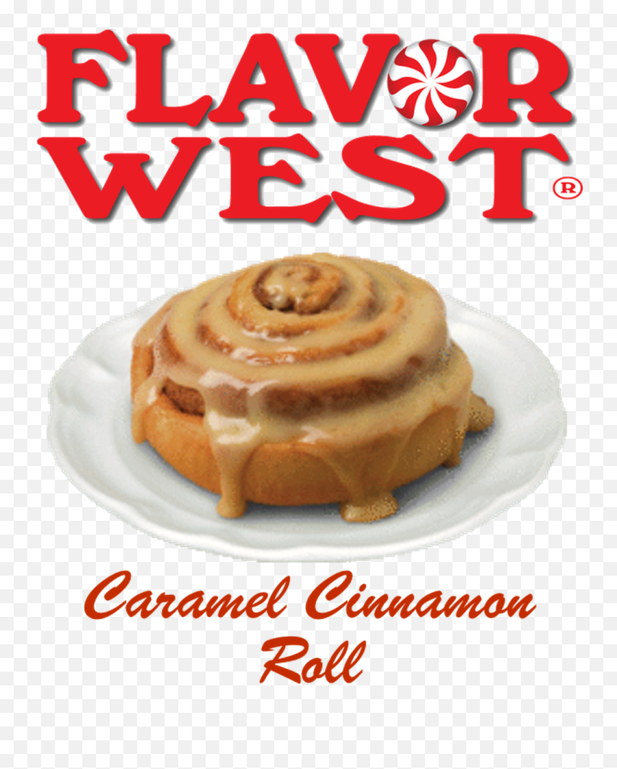 Flavor West Caramel Cinnamon Roll - Cinnamon Roll Png,Cinnamon Roll Png