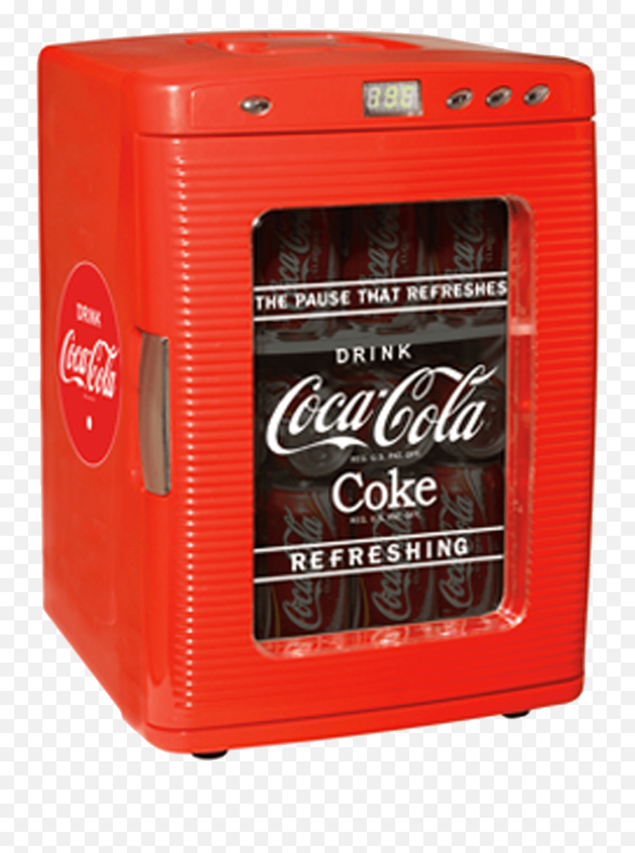Coca Cola Vintage Fridge Transparent - Coca Cola Refrigerator Cooler Png,Coke Transparent Background