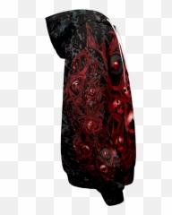 Sharingan Eyes Unisex Zipped Hoodie U2013 Fan - Pit Hobo Bag Png,Sharingan Eyes Png