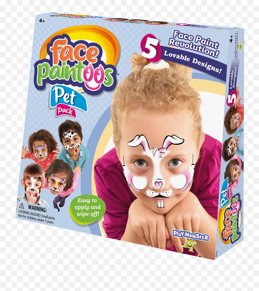 Face Paintoos Pet Pack - Face Paintoos Pet Png,Face Tattoos Png