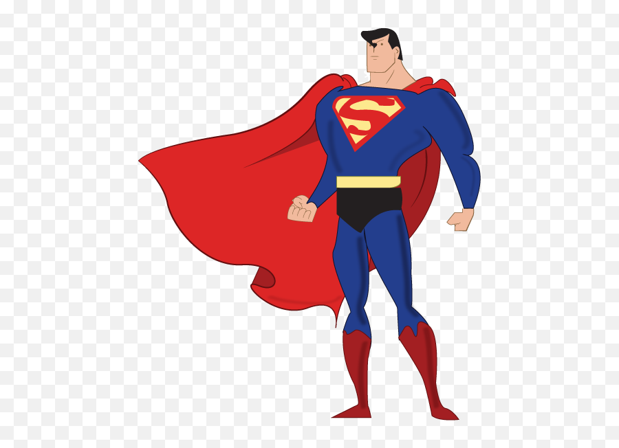 Superman Vector Art Images - Transparent Vector Superman Png,Superman ...