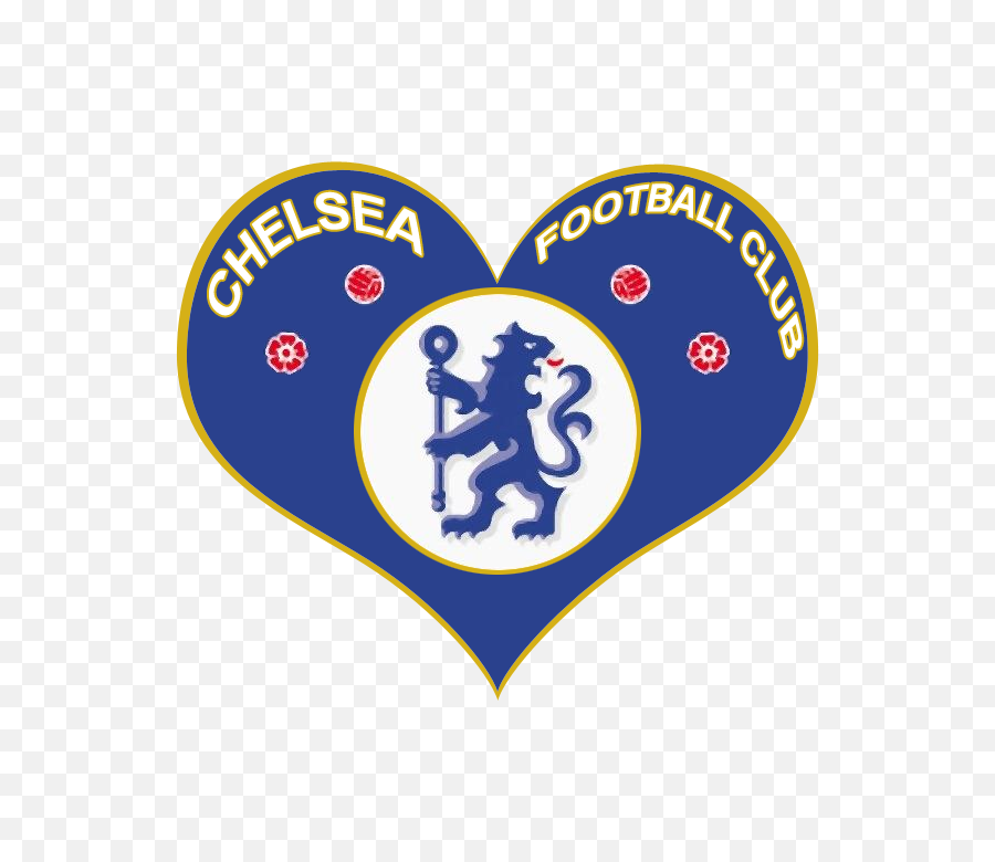 Chelsea Fc Logo Into A Love Heart - Chelsea Football Club Heart Png,Chelsea Logo