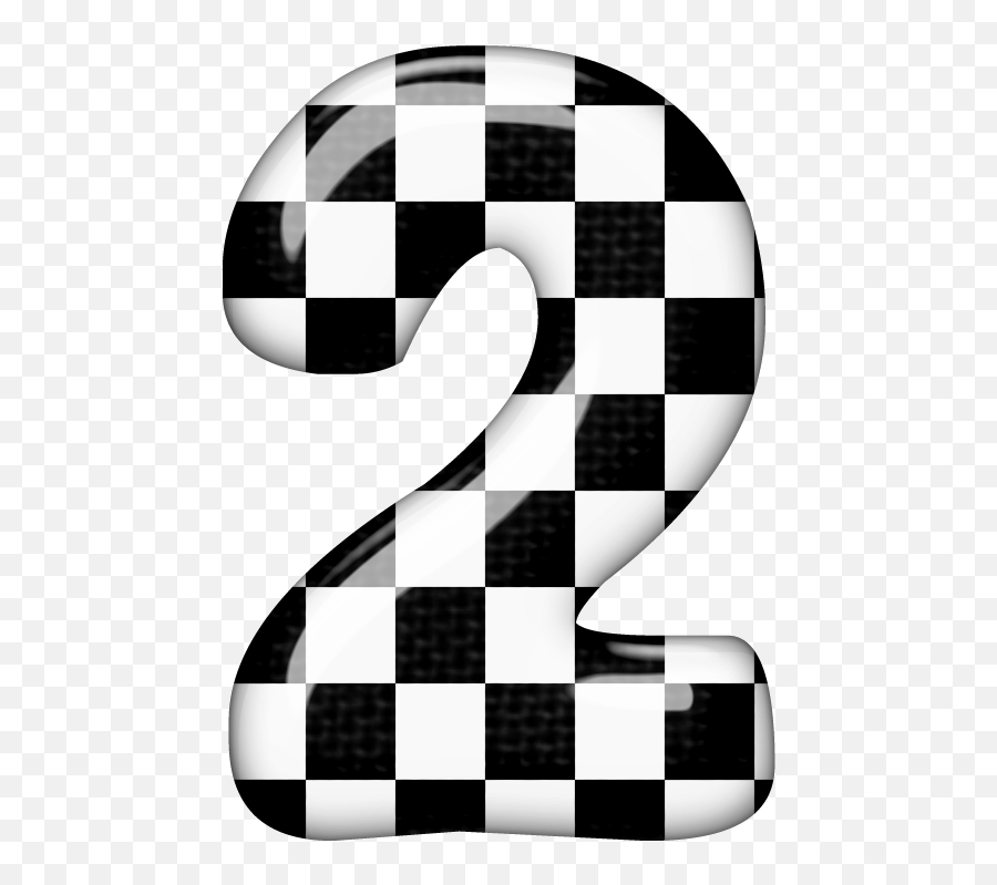 Download Numbers Numero 24 Numeros - Black And White Checkered
