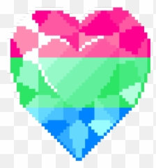 Download 8 - Lgbt Full Size Png Image Pngkit Gem Pixel Art Crystal,Lgbt Png