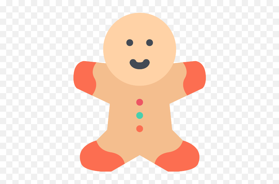 Gingerbread Man Png Icon 7 - Png Repo Free Png Teddy Bear,Gingerbread Man Png