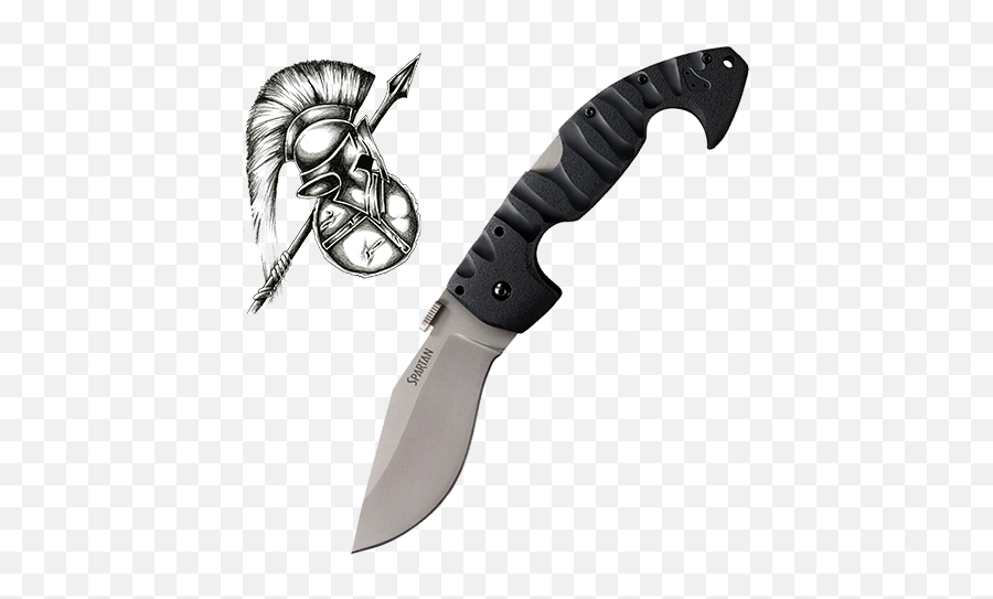 Army Spartan Bitmap Knife Drawing Block - Spartan Cold Steel Custom Png,Knife Tattoo Png