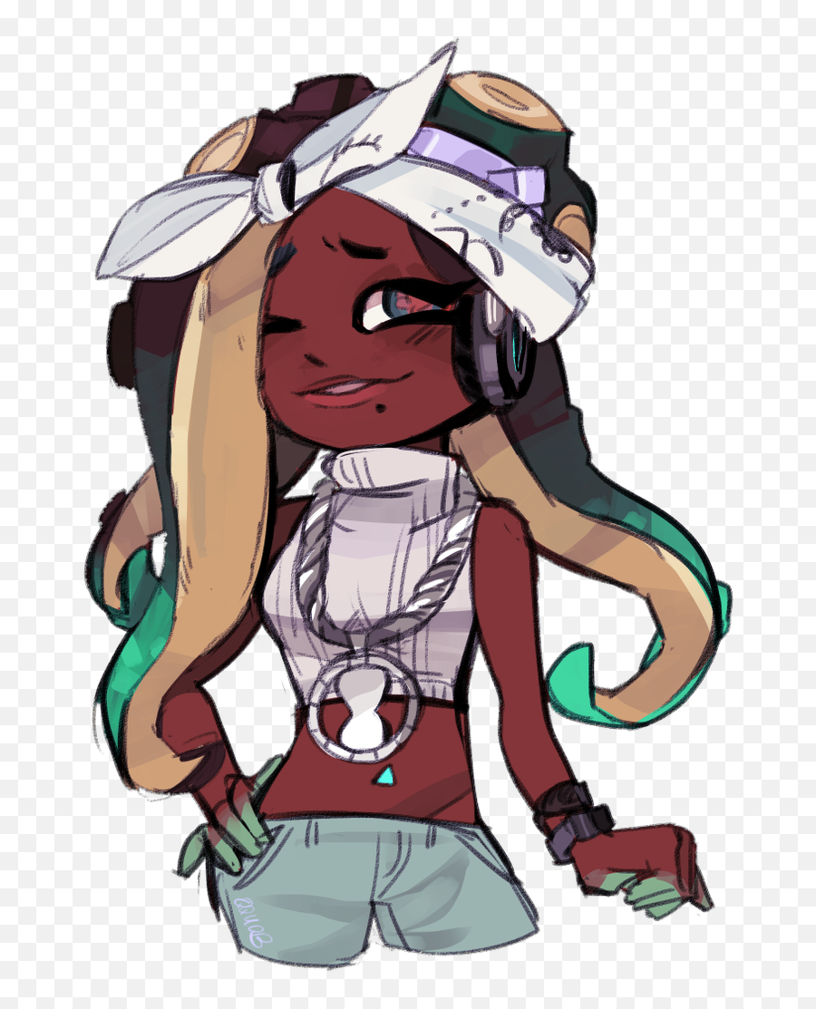 I Really Dig The Outfit Splatoon Know Your Meme - Marina Splatoon Other Outfit Png,Splatoon Png