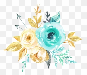Watercolor - Garden Roses png