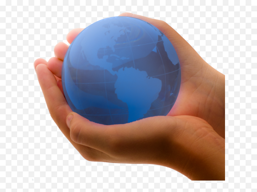 World In Hands Transparent Png