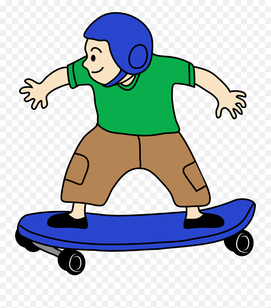 Play Skateboard Cartoon Png - Skateboarding Clipart,Skateboarder Png - free  transparent png images 