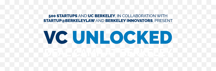 500 Startupsuc Berkeley Deal Camp - 20170207 Crunchbase Vertical Png,Uc Berkeley Logo Png